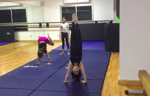 private lessons handstands